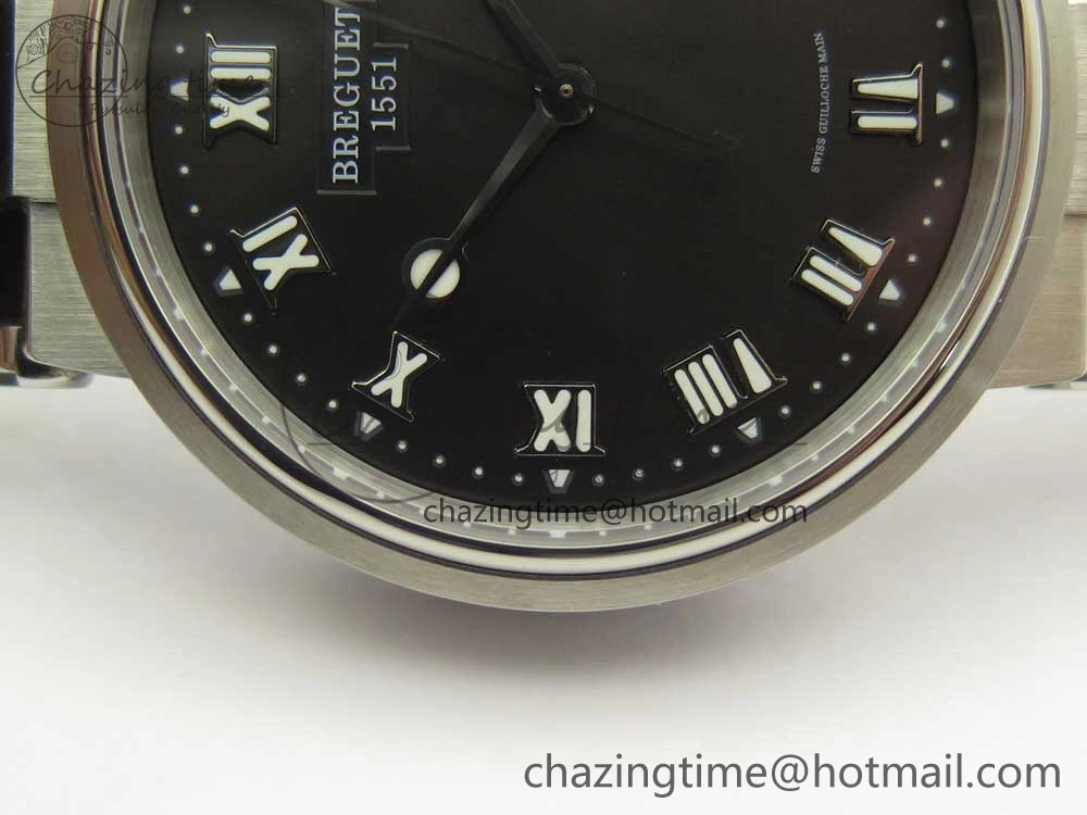 Marine 5517 SS V9F 1:1 Best Edition Brown Dial on Brown Leather Strap A23J