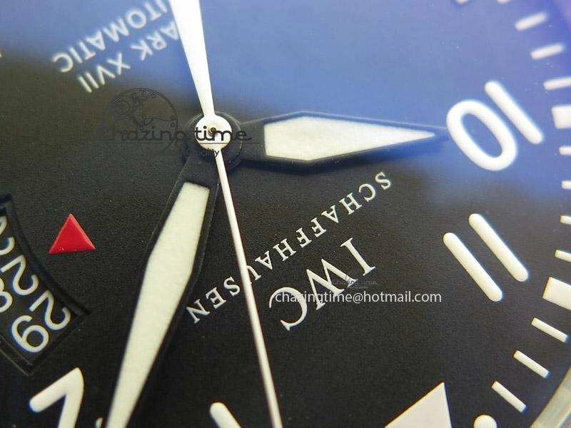 Mark XVII 1:1 MK Maker Best Edition SS Black Dial On SS Bracelet A2892
