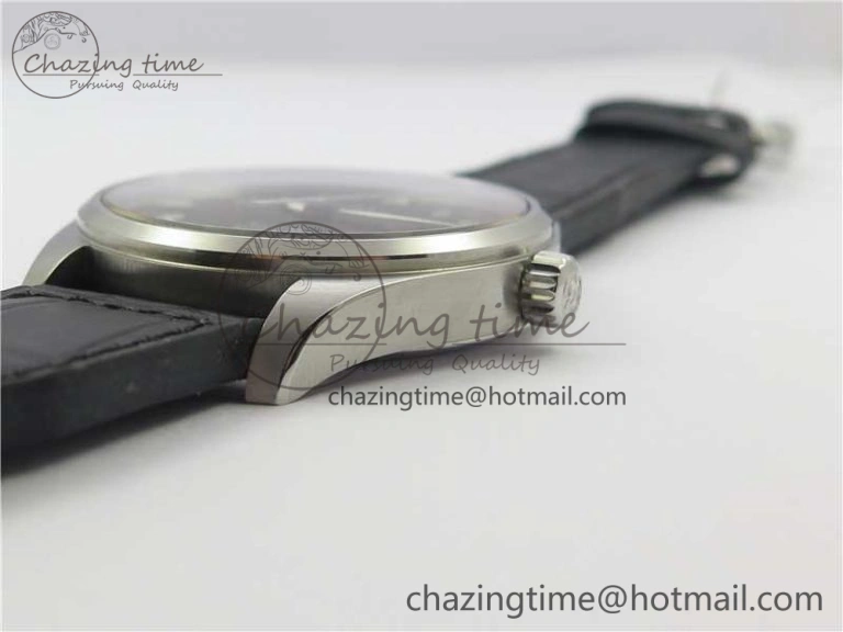 Mark XVII IW326501 FKF 1:1 Best Edition Black Dial on Black Leather Strap