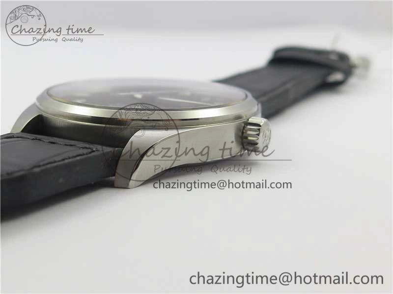 Mark XVII IW326501 FKF 1:1 Best Edition Black Dial on Black Leather Strap