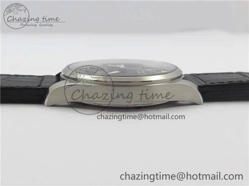 Mark XVII IW326501 FKF 1:1 Best Edition Black Dial on Black Leather Strap