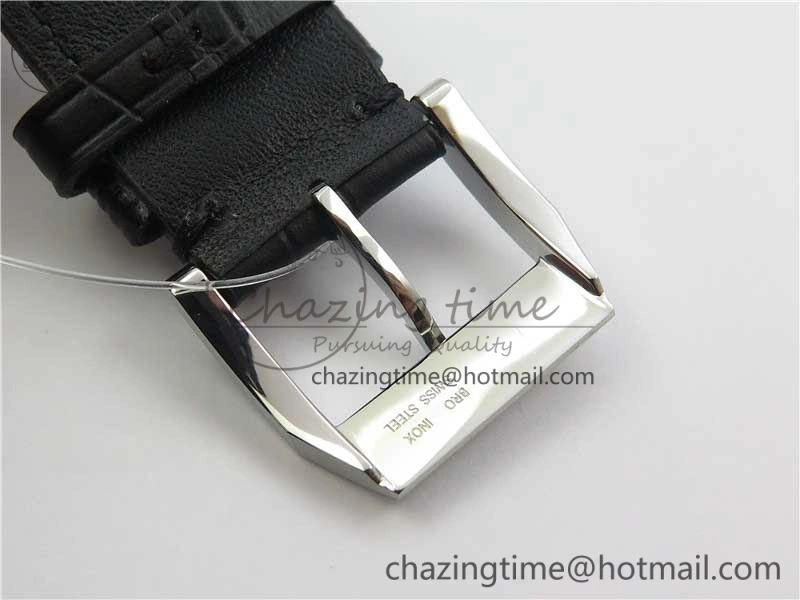 Mark XVII IW326501 FKF 1:1 Best Edition Black Dial on Black Leather Strap