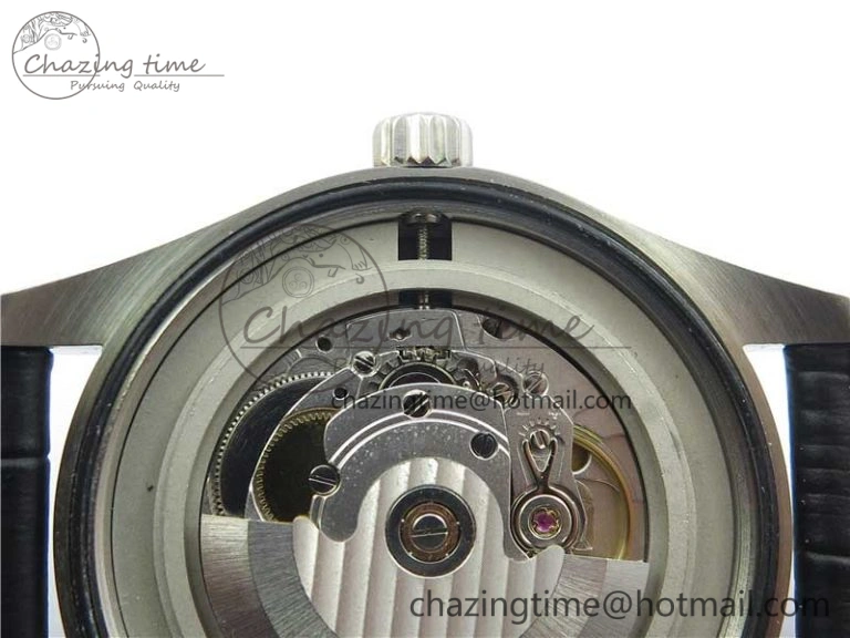 Mark XVII IW326501 FKF 1:1 Best Edition Black Dial on Black Leather Strap