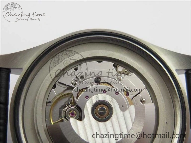 Mark XVII IW326501 FKF 1:1 Best Edition Black Dial on Black Leather Strap