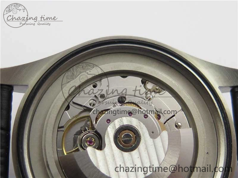Mark XVII IW326501 FKF 1:1 Best Edition Black Dial on Black Leather Strap