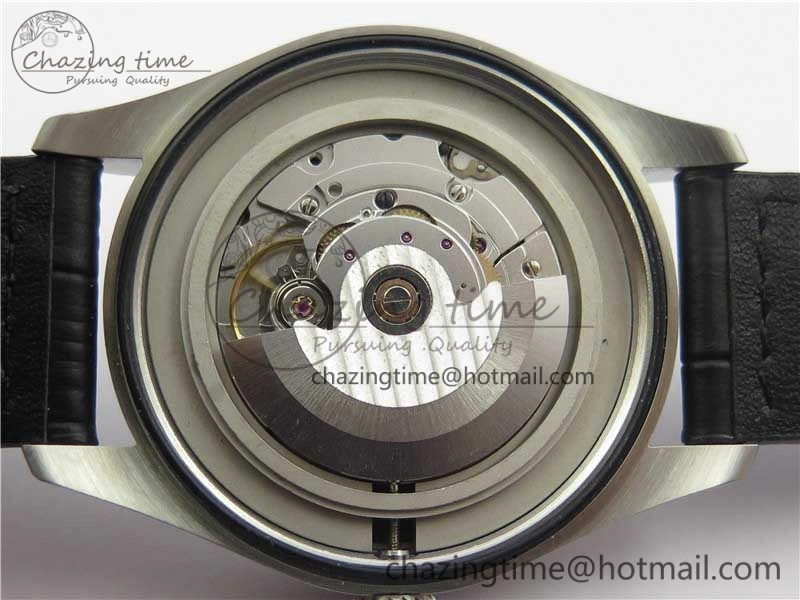 Mark XVII IW326501 FKF 1:1 Best Edition Black Dial on Black Leather Strap