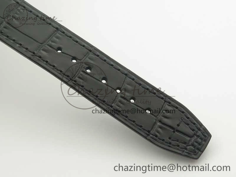 Mark XVII IW326501 MKS 1:1 Best Edition Black Dial On Black Leather Strap MIYOTA 9015 V2