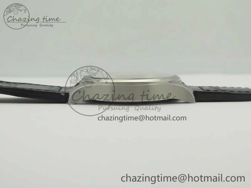 Mark XVII IW326501 MKS 1:1 Best Edition Black Dial On Black Leather Strap MIYOTA 9015 V2