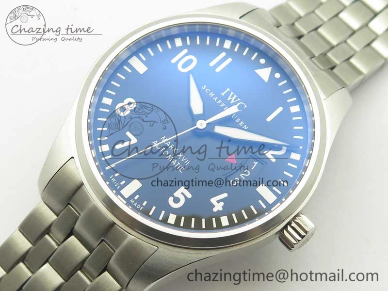 Mark XVII IW326504 MKS 1:1 Best Edition Black Dial On SS Bracelet MIYOTA 9015 V2