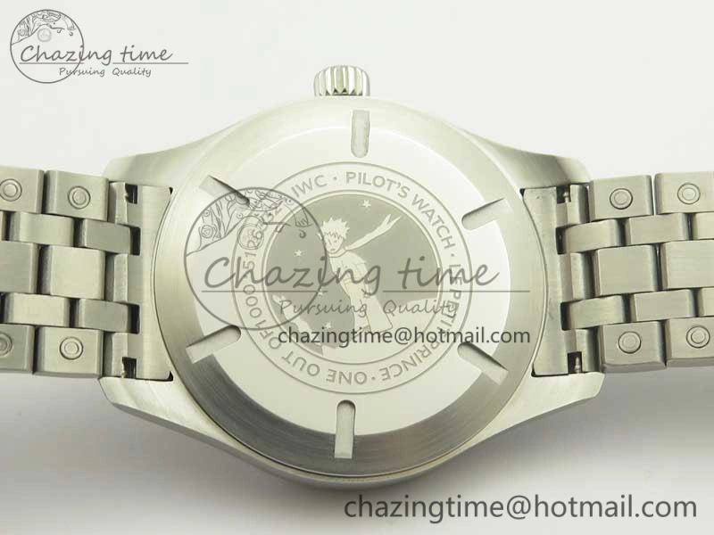 Mark XVII IW327014 Le Petit Prince MKS 1:1 Best Edition Blue Dial on SS Bracelet MIYOTA 9015 V2
