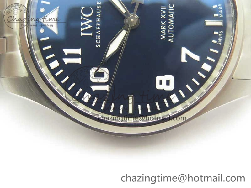 Mark XVII IW327014 Le Petit Prince MKS 1:1 Best Edition Blue Dial on SS Bracelet MIYOTA 9015 V2