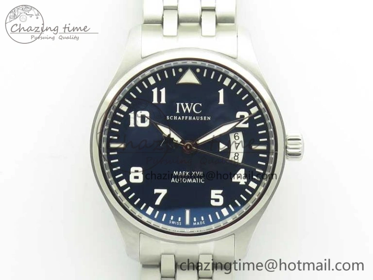 Mark XVII IW327014 Le Petit Prince MKS 1:1 Best Edition Blue Dial on SS Bracelet MIYOTA 9015 V2