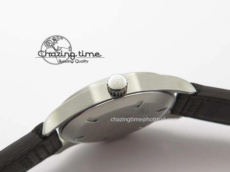 Mark XVII Le Petit Prince MK Maker 1:1 Best Edition SS Blue Dial A2892 On Brown Leather Strap