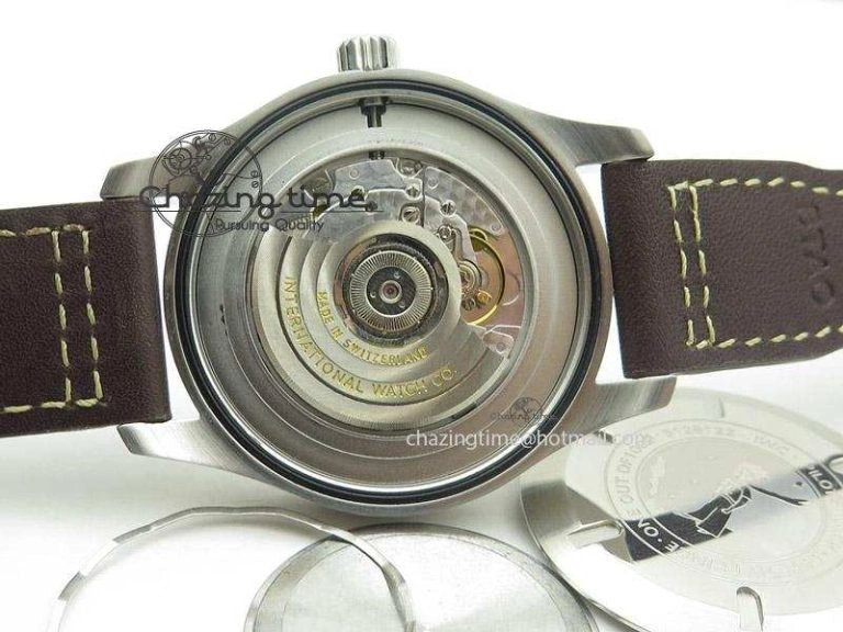 Mark XVII Le Petit Prince MK Maker 1:1 Best Edition SS Blue Dial On Brown Leather Strap A2892