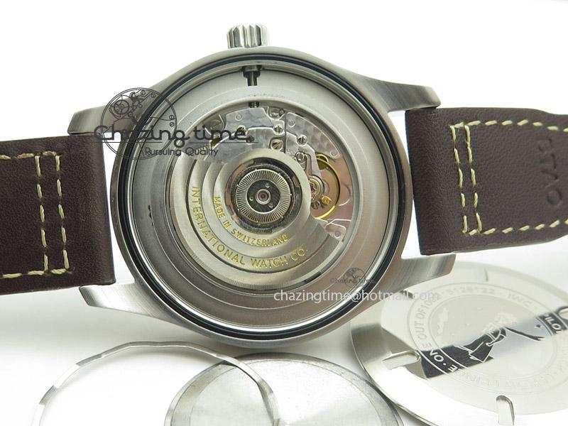 Mark XVII Le Petit Prince MK Maker 1:1 Best Edition SS Blue Dial On Brown Leather Strap A2892
