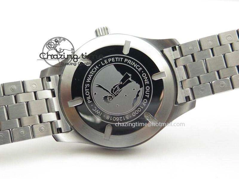 Mark XVII Le Petit Prince MK Maker 1:1 Best Edition SS Blue Dial On SS Bracelet A2892