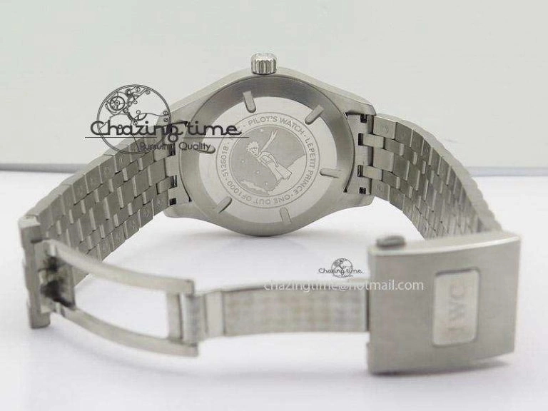 Mark XVII Le Petit Prince MK Maker 1:1 Best Edition SS Blue Dial On SS Bracelet A2892