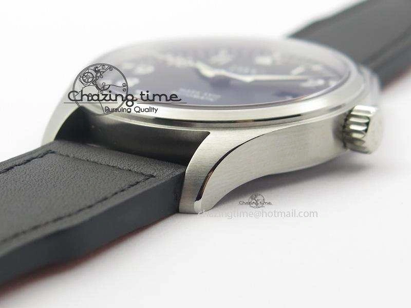 Mark XVIII IW327001 SS Mk Maker Best Edition Black Dial On Black Leather Strap A2892