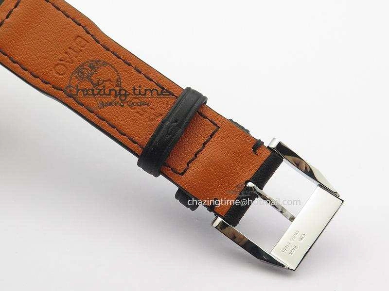 Mark XVIII IW327001 SS Mk Maker Best Edition Black Dial On Black Leather Strap A2892