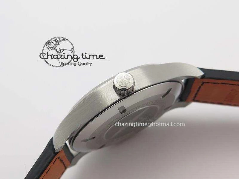Mark XVIII IW327001 V6F Best Edition Black Dial On Black Leather Strap A2892