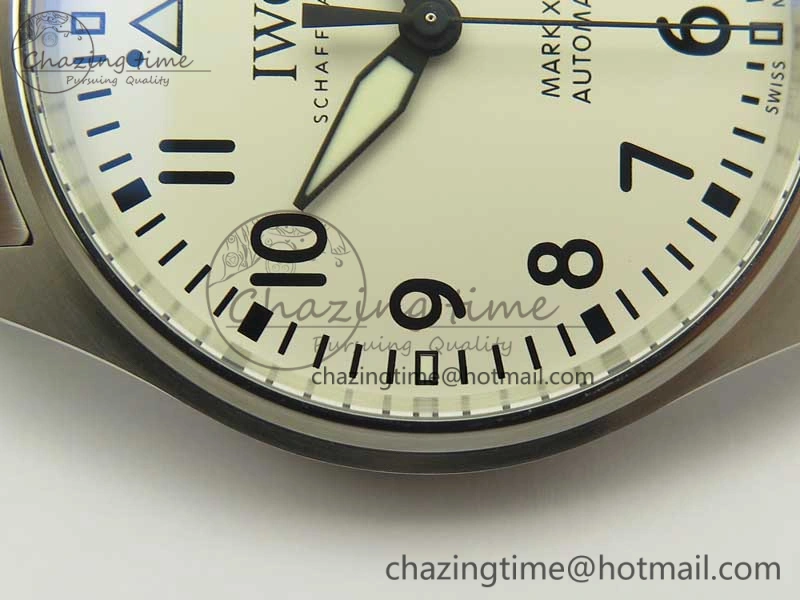 Mark XVIII IW327002 MKS 1:1 Best Edition White Dial On SS Bracelet MIYOTA 9015 V2