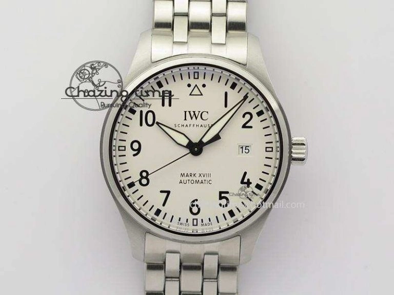 Mark XVIII IW327002 SS Mk Maker Best Edition White Dial On SS Bracelet A2892