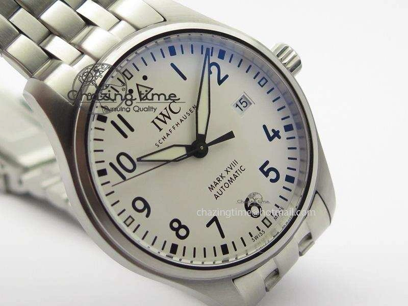 Mark XVIII IW327002 SS Mk Maker Best Edition White Dial On SS Bracelet A2892