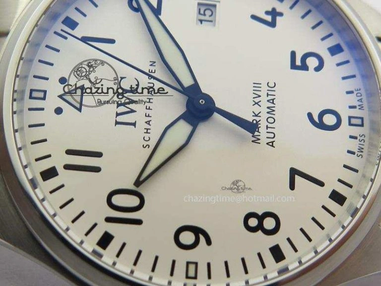 Mark XVIII IW327002 SS Mk Maker Best Edition White Dial On SS Bracelet A2892