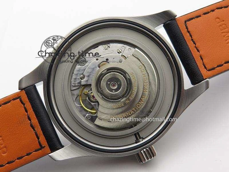 Mark XVIII IW327002 V6F Best Edition White Dial On Black Leather Strap A2892
