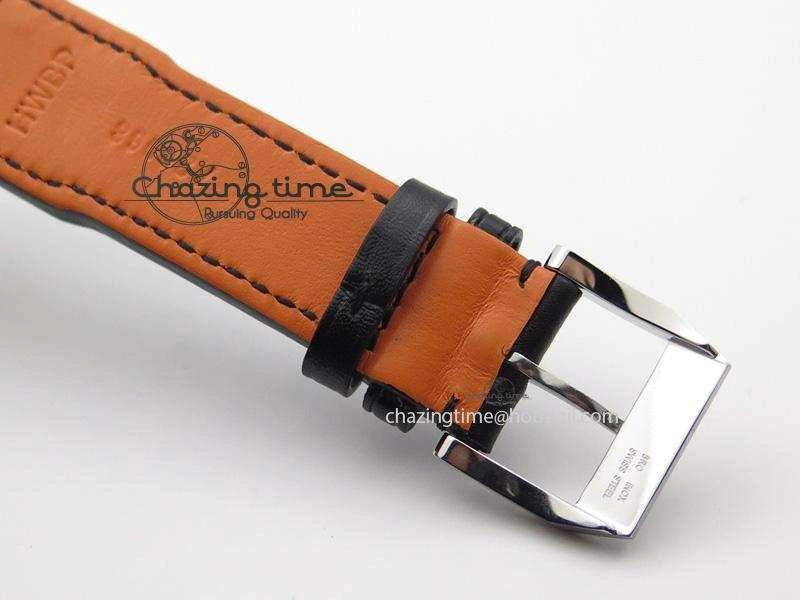 Mark XVIII IW327002 V6F Best Edition White Dial On Black Leather Strap A2892