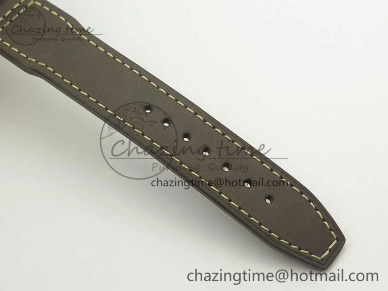 Mark XVIII IW327006 Titanium GSF 1:1 Best Edition Black Dial on Brown Leather Strap A2892