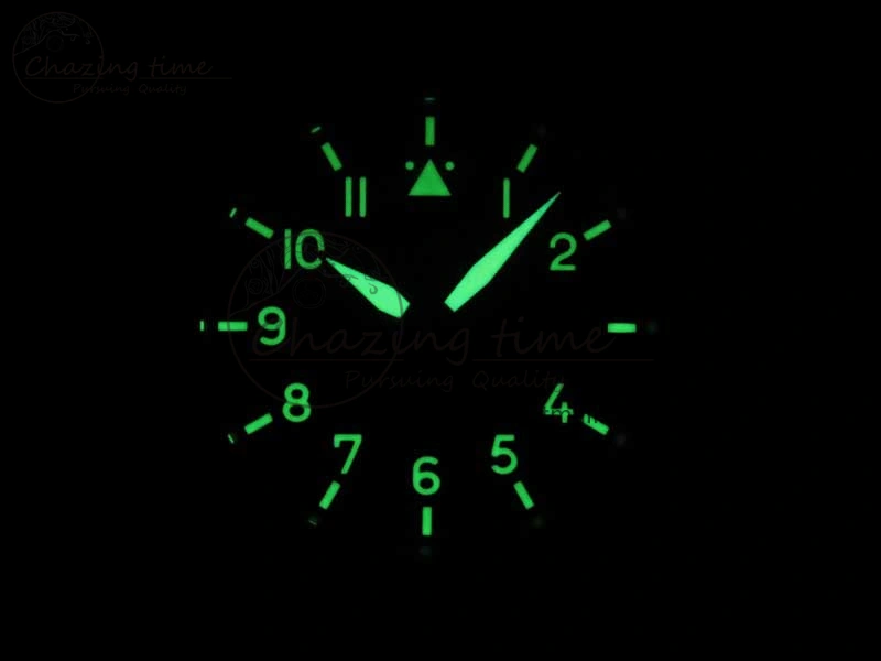 Mark XVIII IW327006 Titanium GSF 1:1 Best Edition Black Dial on Brown Leather Strap A2892