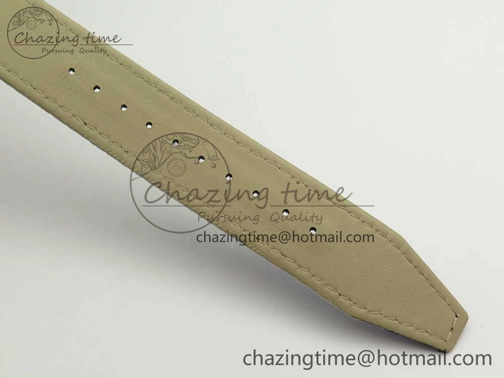 Mark XVIII IW327006 Titanium Grand M+F 1:1 Best Edition Black Dial on Nylon Strap A35111 (Free Leather Strap)