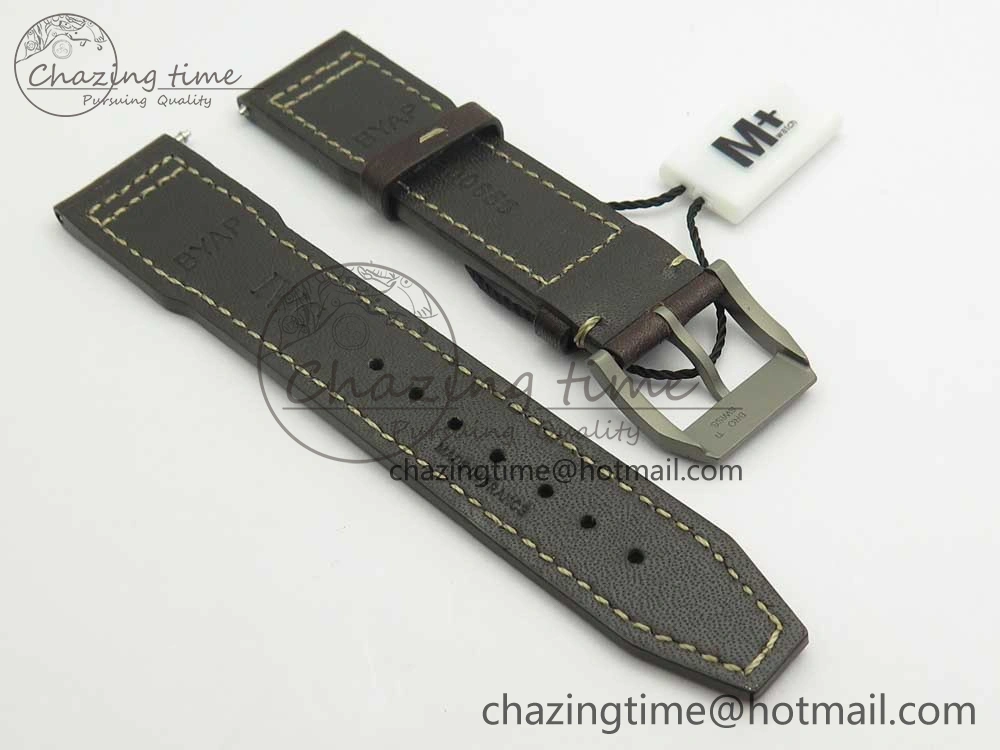 Mark XVIII IW327006 Titanium Grand M+F 1:1 Best Edition Black Dial on Nylon Strap A35111 (Free Leather Strap)