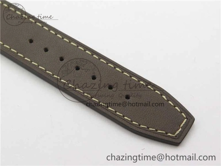 Mark XVIII IW327006 Titanium V7F 1:1 Best Edition Black Dial on Brown Leather Strap A2892