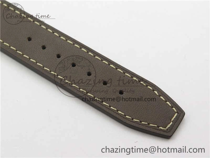 Mark XVIII IW327006 Titanium V7F 1:1 Best Edition Black Dial on Brown Leather Strap A2892