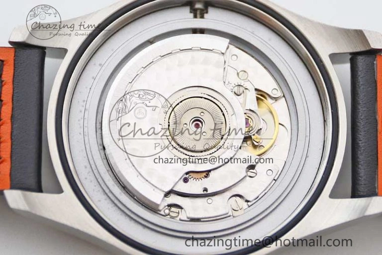 Mark XVIII IW327012 SS M+F 1:1 Best Edition White Dial on Black Leather Strap A35111