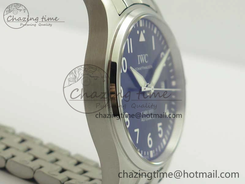 Mark XVIII IW327016 Le Petit Prince MKS 1:1 Best Edition Blue Dial On SS Bracelet MIYOTA 9015 V2