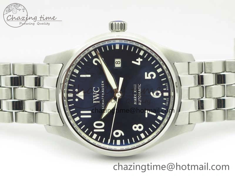 Mark XVIII IW327016 Le Petit Prince MKS 1:1 Best Edition Blue Dial On SS Bracelet MIYOTA 9015 V2