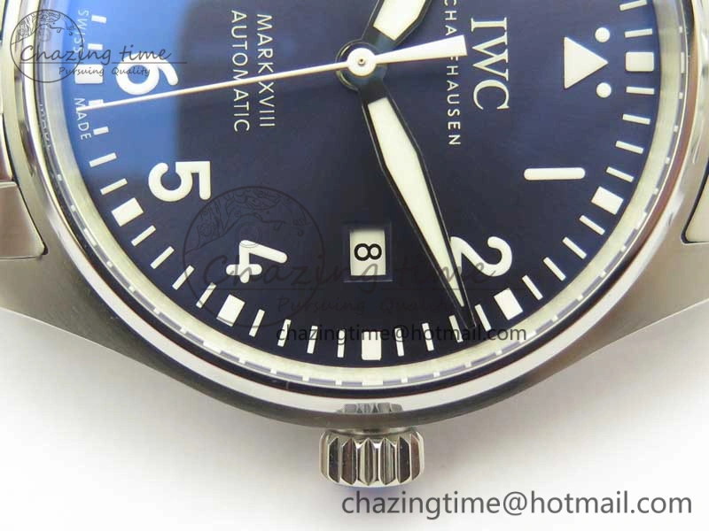 Mark XVIII IW327016 Le Petit Prince MKS 1:1 Best Edition Blue Dial On SS Bracelet MIYOTA 9015 V2