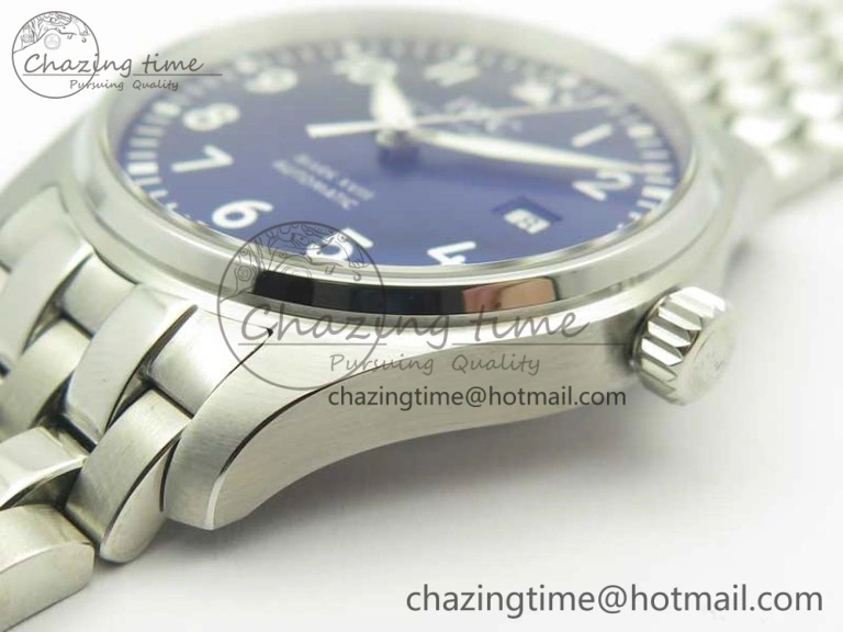 Mark XVIII IW327016 Le Petit Prince MKS 1:1 Best Edition Blue Dial On SS Bracelet MIYOTA 9015 V2
