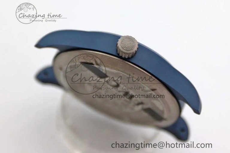 Mark XVIII IW328101 Blue Ceramic M+F 1:1 Best Edition Blue Dial on Blue Nylon Strap A2892