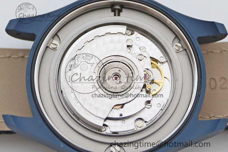 Mark XVIII IW328101 Blue Ceramic M+F 1:1 Best Edition Blue Dial on Blue Nylon Strap A2892