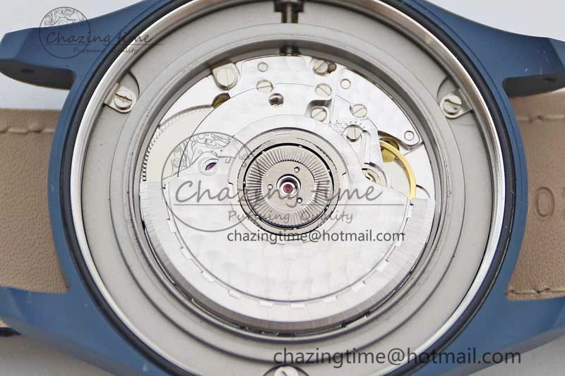 Mark XVIII IW328101 Blue Ceramic M+F 1:1 Best Edition Blue Dial on Blue Nylon Strap A2892