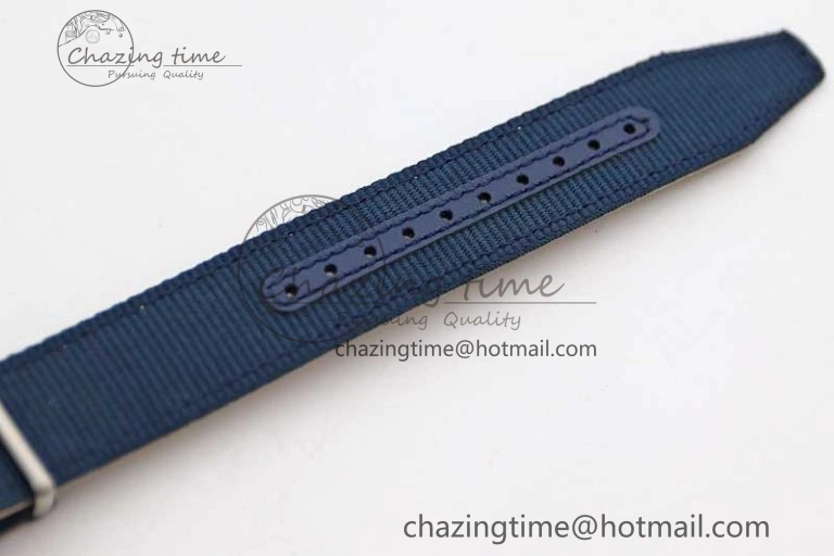 Mark XVIII IW328101 Blue Ceramic M+F 1:1 Best Edition Blue Dial on Blue Nylon Strap A2892