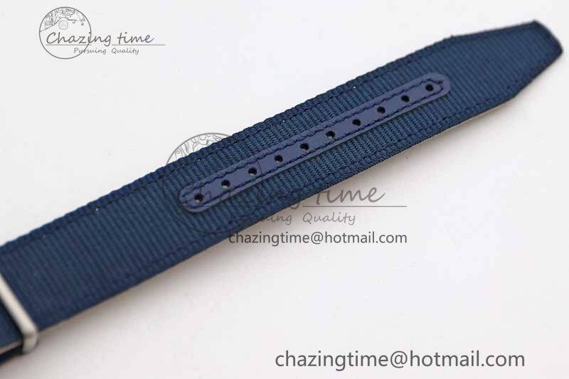 Mark XVIII IW328101 Blue Ceramic M+F 1:1 Best Edition Blue Dial on Blue Nylon Strap A2892