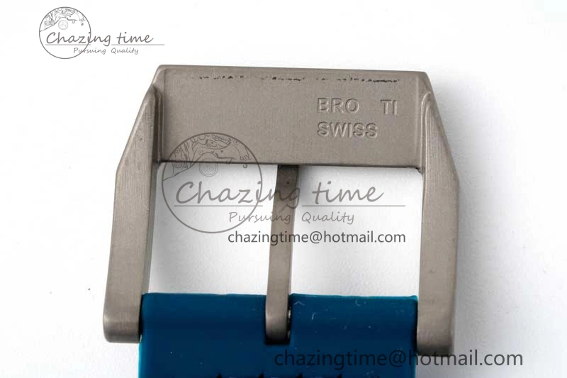 Mark XVIII IW328101 Blue Ceramic M+F 1:1 Best Edition Blue Dial on Blue Nylon Strap A35111
