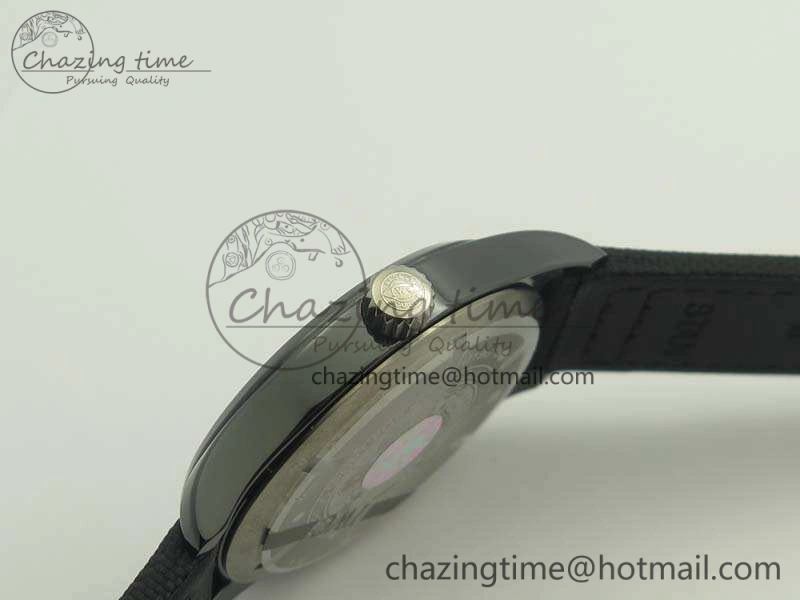 Mark XVIII LAUREUS IW324703 Black Ceramic MKF Best Edition On Black Nylon Strap A2892