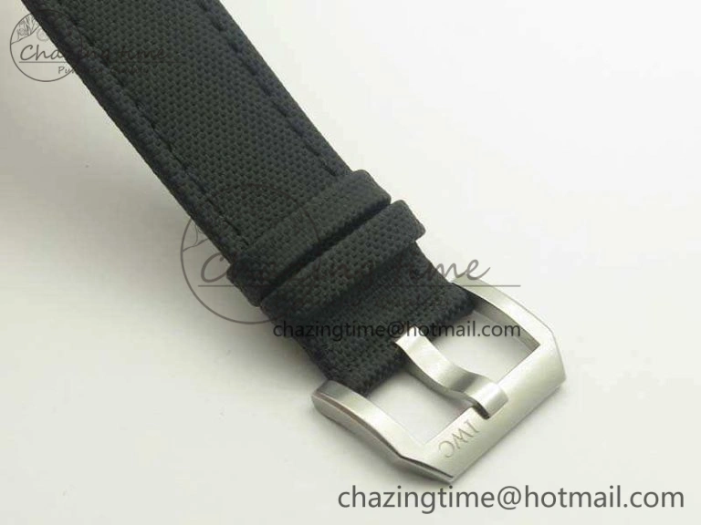 Mark XVIII LAUREUS IW324703 Black Ceramic MKF Best Edition On Black Nylon Strap A2892