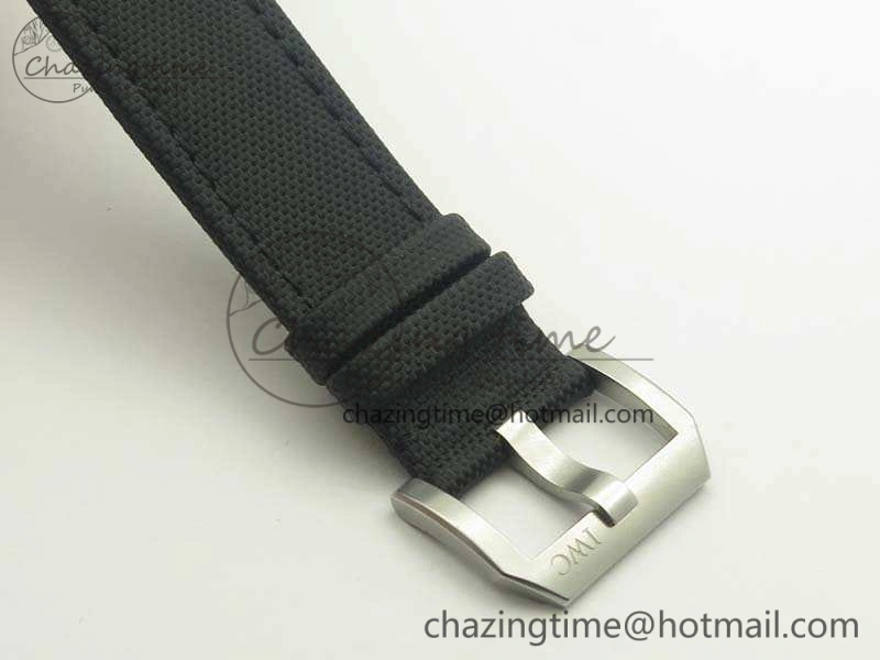 Mark XVIII LAUREUS IW324703 Black Ceramic MKF Best Edition On Black Nylon Strap A2892
